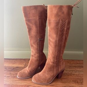 Jessica Simpson Ciarah Suede Leather Boho Boots size 7